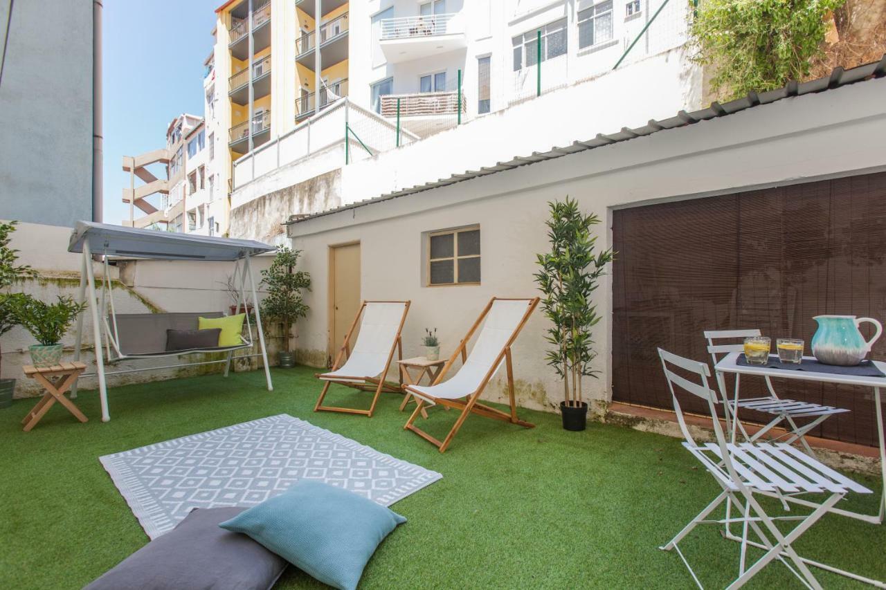 Renovated Apart With Private Courtyard, By Timecooler Lisbon Luaran gambar